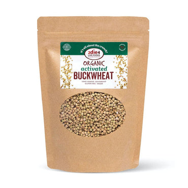 2Die4 Live Foods Organic Activated Buckwheat 300g